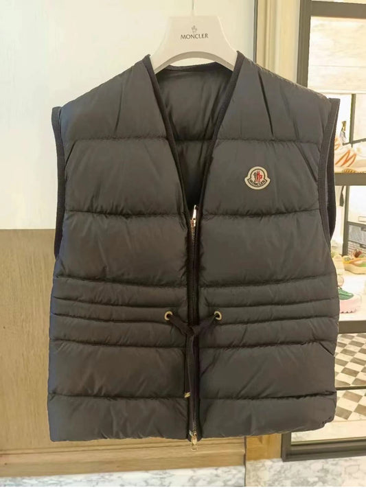 Moncler Nai Down Gilet Navy