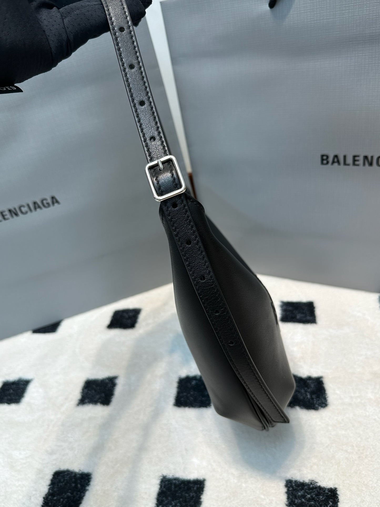 Balenciaga Sling Bag Black