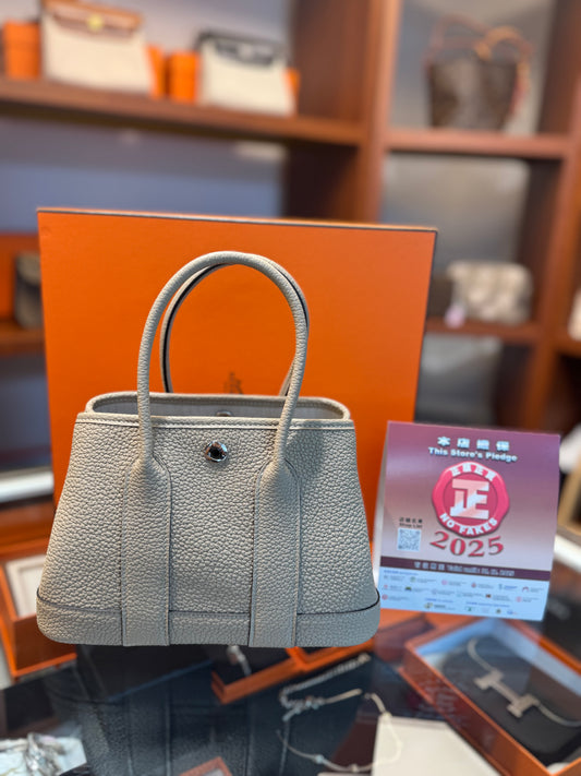 Hermes mini garden party Trench 風衣灰